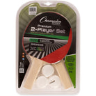 Champion Sports Two Player Table Tennis Set - 2 Paddles, & 3 Balls - Forza Sports