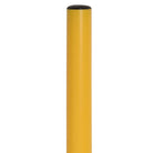 Champion Sports Coaching Sticks With Base - 60"H x 1" OD - Yellow plastic poles - Forza Sports
