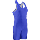 Cliff Keen Relentless Wrestling Singlet - Blue Cliff Keen