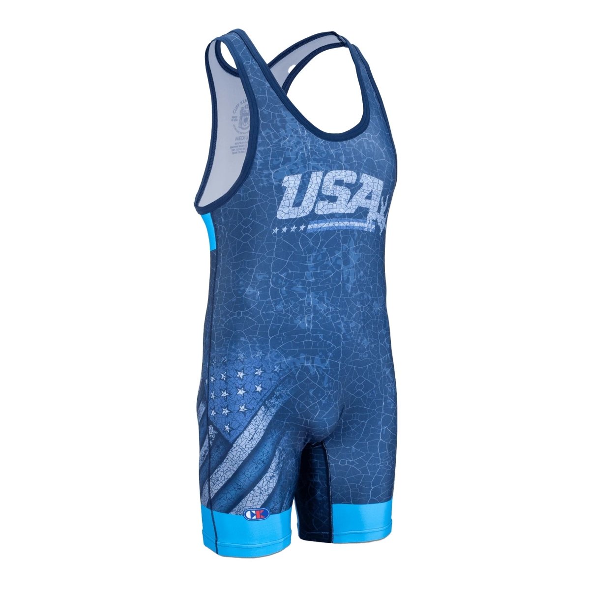 Cliff Keen The Patriot Youth Wrestling Singlet - Forza Sports