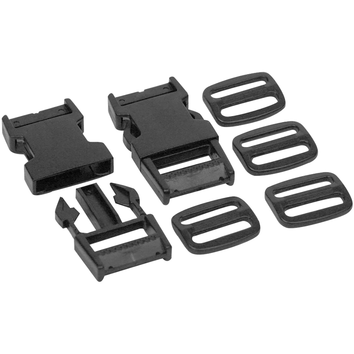 Coghlan's 1" Quick Release Buckles (2 Pack), Replace or Upgrade Existing Clips - Forza Sports