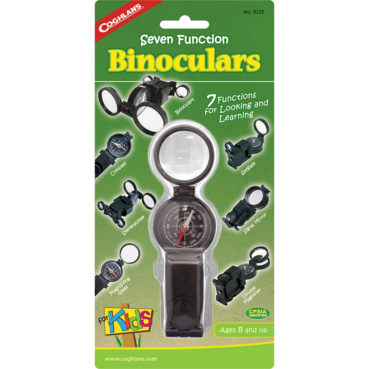 Coghlan's Kid's Seven-Function Binoculars - Black Coghlan's