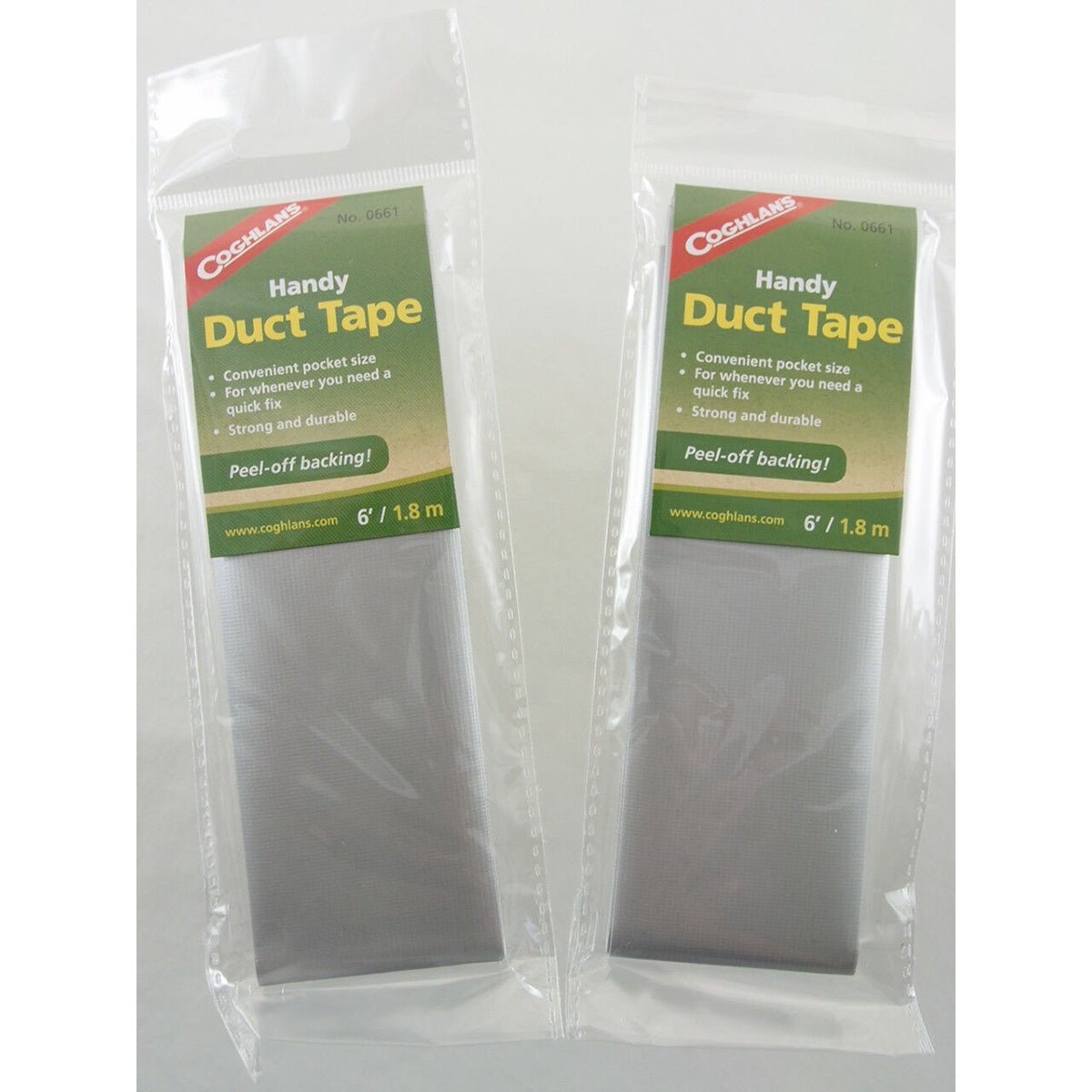 Coghlan's Handy Duct Tape 6' Convenient Pocket Size w/ Peel-Off Back Quick Fix - Forza Sports