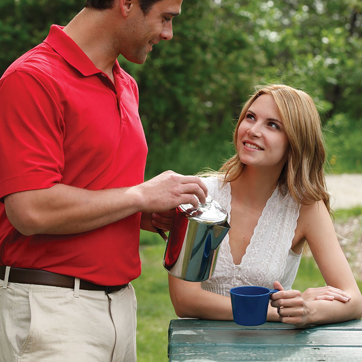 कॉगलन का 9 - कप स्टेनलेस स्टील कॉफी पॉट - फोर्ज़ा स्पोर्ट्स