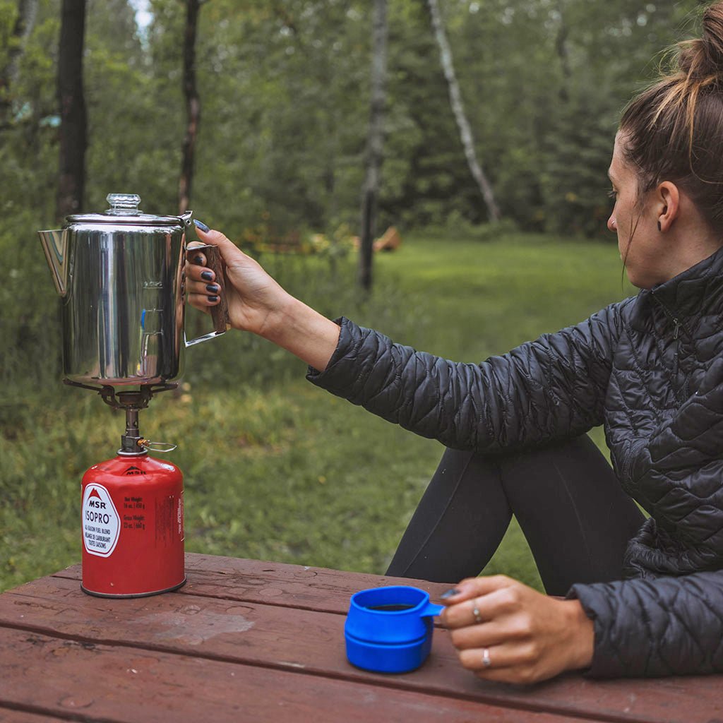 कॉगलन का 9 - कप स्टेनलेस स्टील कॉफी पॉट - फोर्ज़ा स्पोर्ट्स