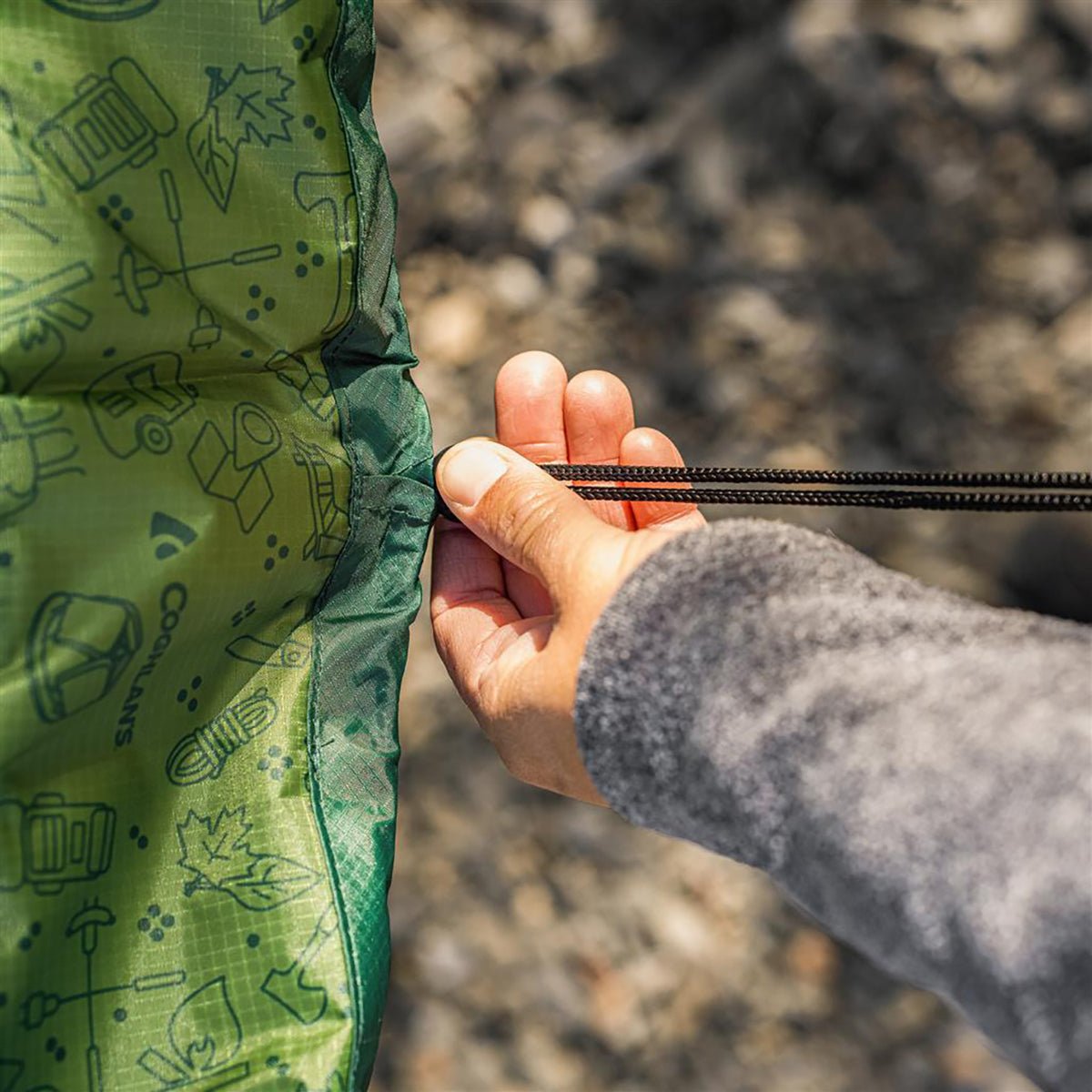 कोघलान का पिकनिक टेबल कवर - हरा - फोर्ज़ा स्पोर्ट्स