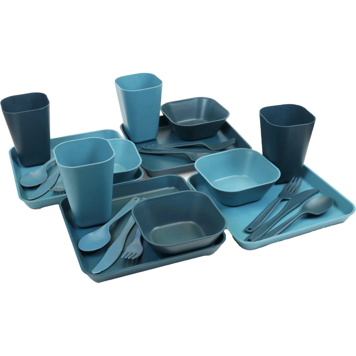 Coghlan's 4 - Person Tableware Set for Outdoor Camping - Forza Sports