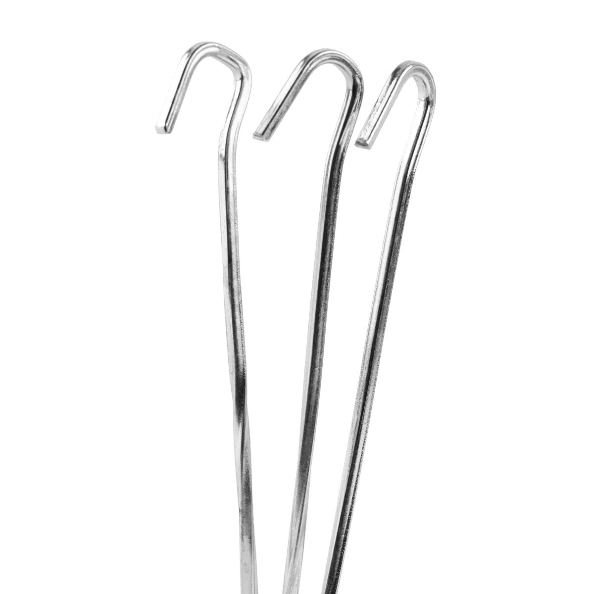 Coghlan's 7" Skewer Pegs (6 Pack), 3.5 oz Weight, Steel Camping Tent Stakes - Forza Sports