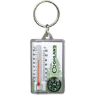 Coghlan's Zipper Pull Thermometer & Compass Keychain, Windchill Chart, Survival - Forza Sports