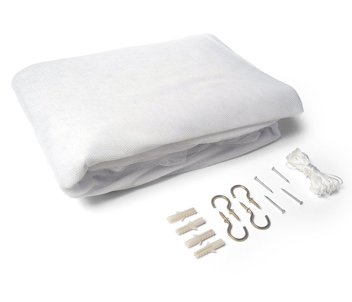 Coghlan's Double Wide Net, White, Mesh Netting Protection - Forza Sports