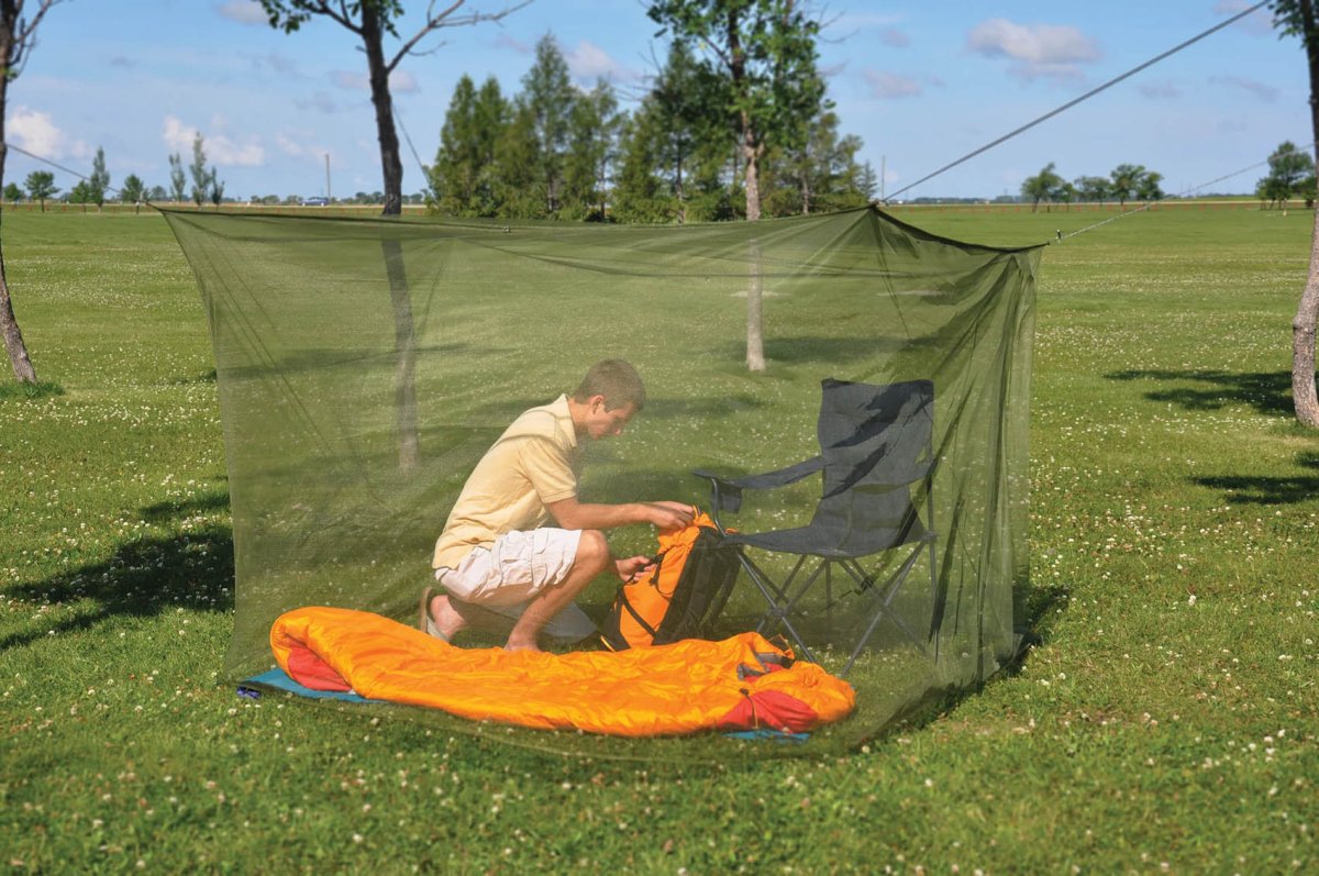 Coghlan's Double Wide Mosquito Net, Green, Mesh Netting Protects from Insects - Forza Sports