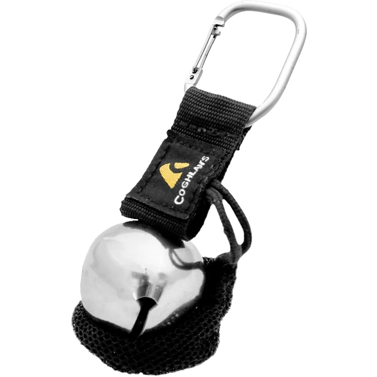 Coghlan's Bear Bell with Carabiner and Magnetic Pouch - Silver - Forza Sports