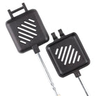 Coghlan's Pre - Seasoned Cast Iron Broiler for Burgers, Steaks or Roasting Vegetables - Forza Sports