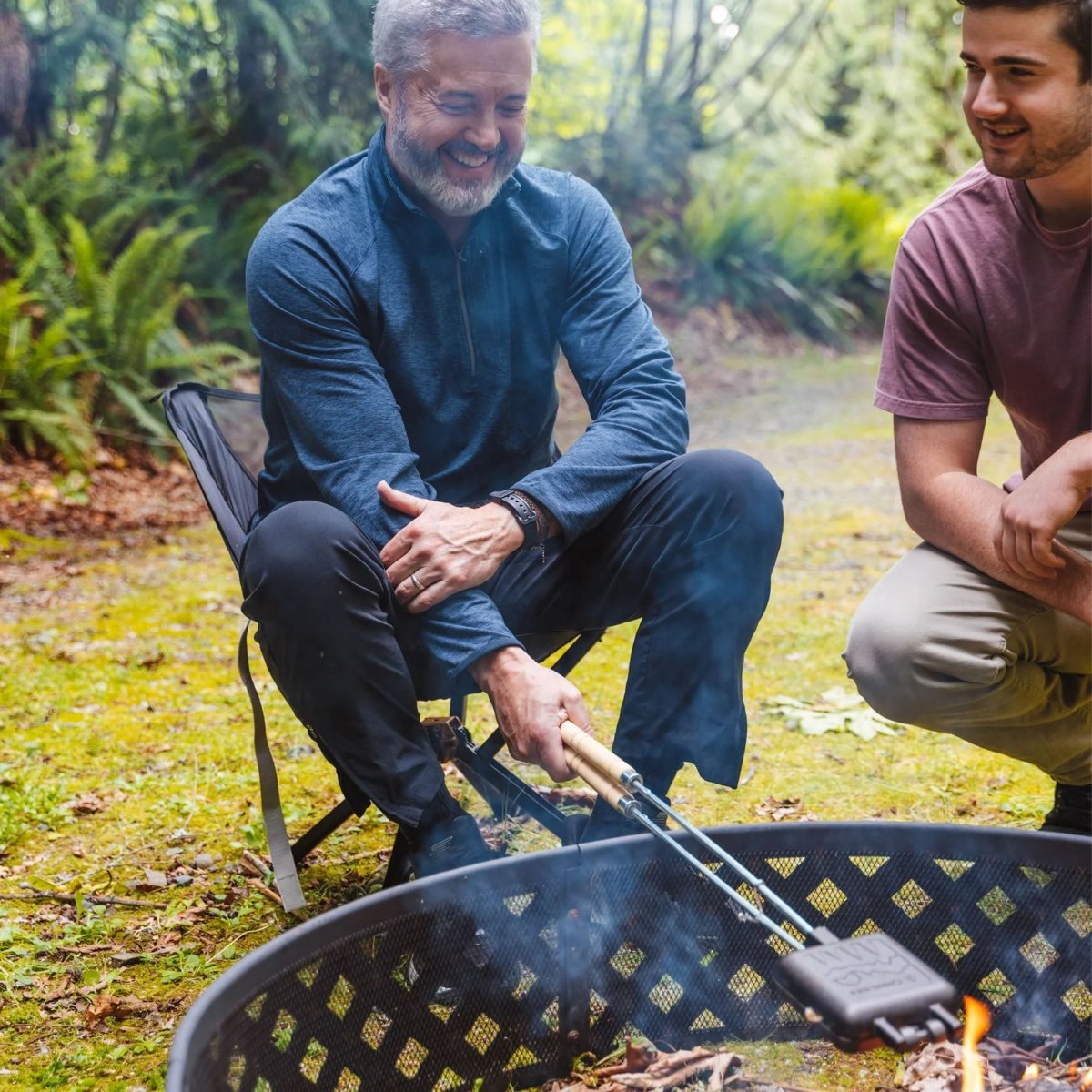 Coghlan's Pre - Seasoned Cast Iron Camp Cooker for Pies, Sandwiches, or Grilling Meat - Forza Sports
