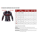 Venum Dragon's Flight Long Sleeve Compression Rashguard - Black/Black Venum