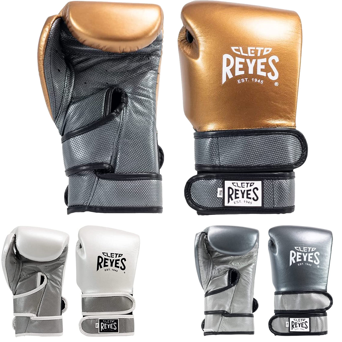 Cleto Reyes Hero Double Hook and Loop Training Boxing Gloves Cleto Reyes