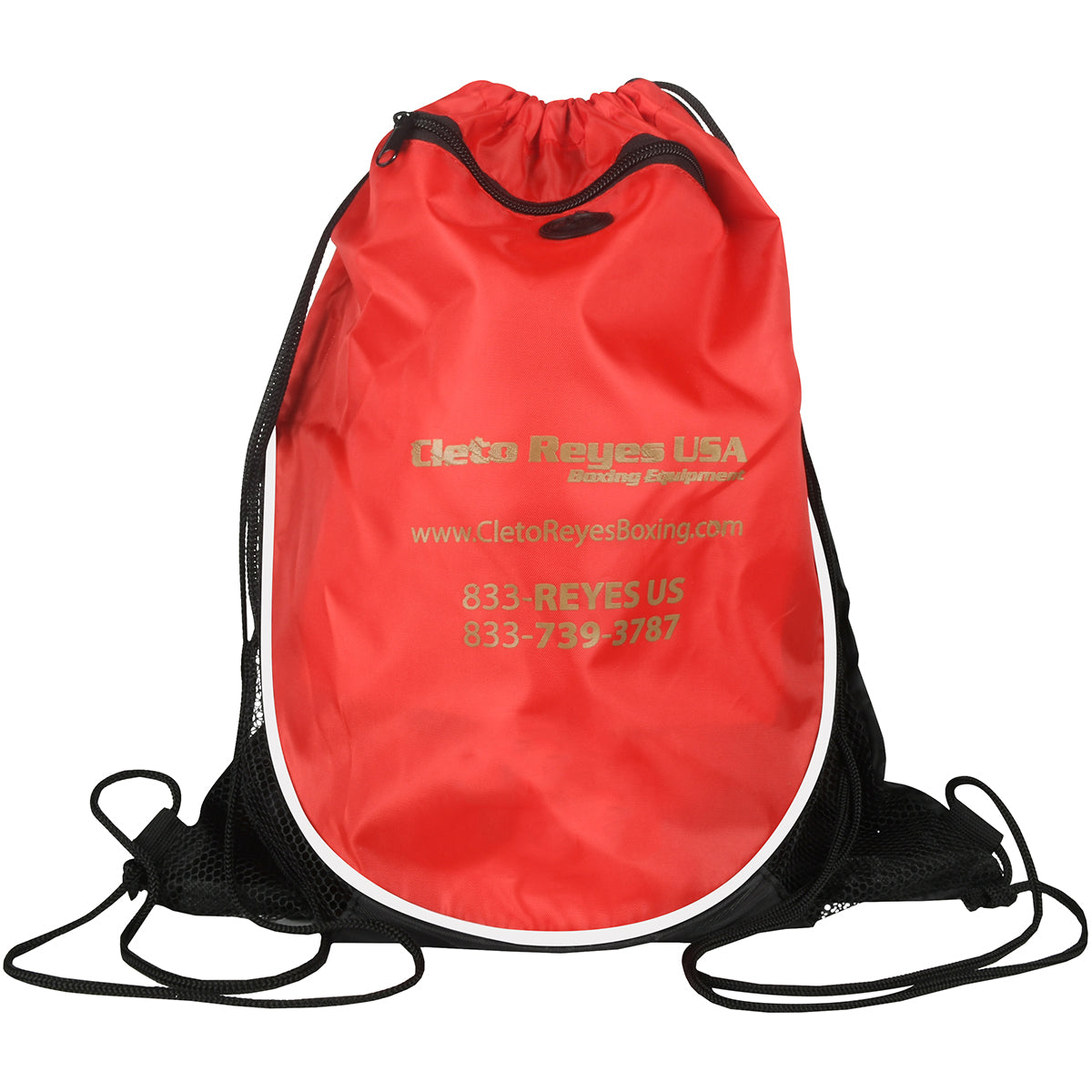 Cleto Reyes Drawstring Backpack - Black/Red Cleto Reyes