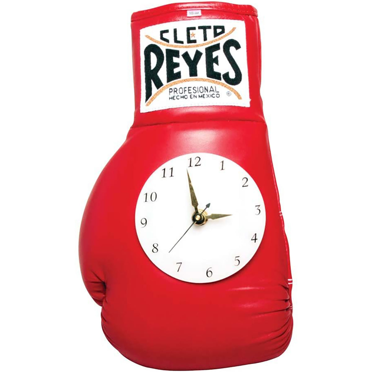 Cleto Reyes 10 oz Authentic Pro Fight Leather Clock Glove - Red Cleto Reyes