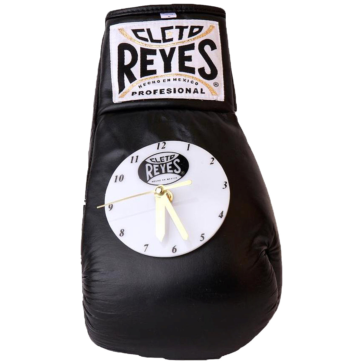 Cleto Reyes 10 oz Authentic Pro Fight Leather Clock Glove - Black Cleto Reyes