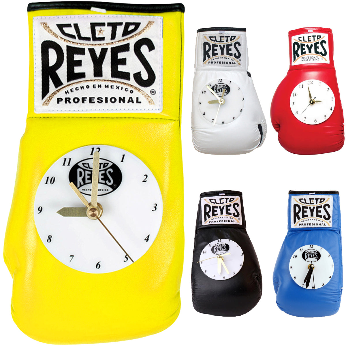 Cleto Reyes 10 oz Authentic Pro Fight Leather Clock Glove Cleto Reyes