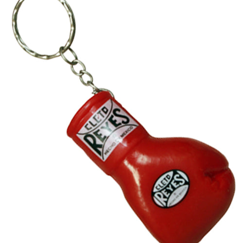 Cleto Reyes Rubber Boxing Glove Keychain - Red Cleto Reyes