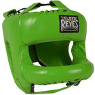 Cleto Reyes Redesigned Leather Boxing Headgear with Nylon Face Bar -Citrus Green Cleto Reyes