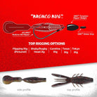 Rapala CrushCity Bronco Bug 4" Fishing Soft Bait - Forza Sports