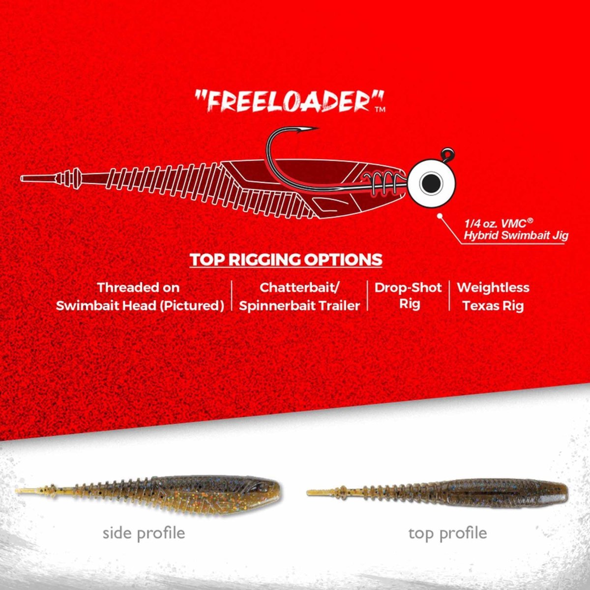 Rapala CrushCity Freeloader 4.25" Soft Bait - Forza Sports