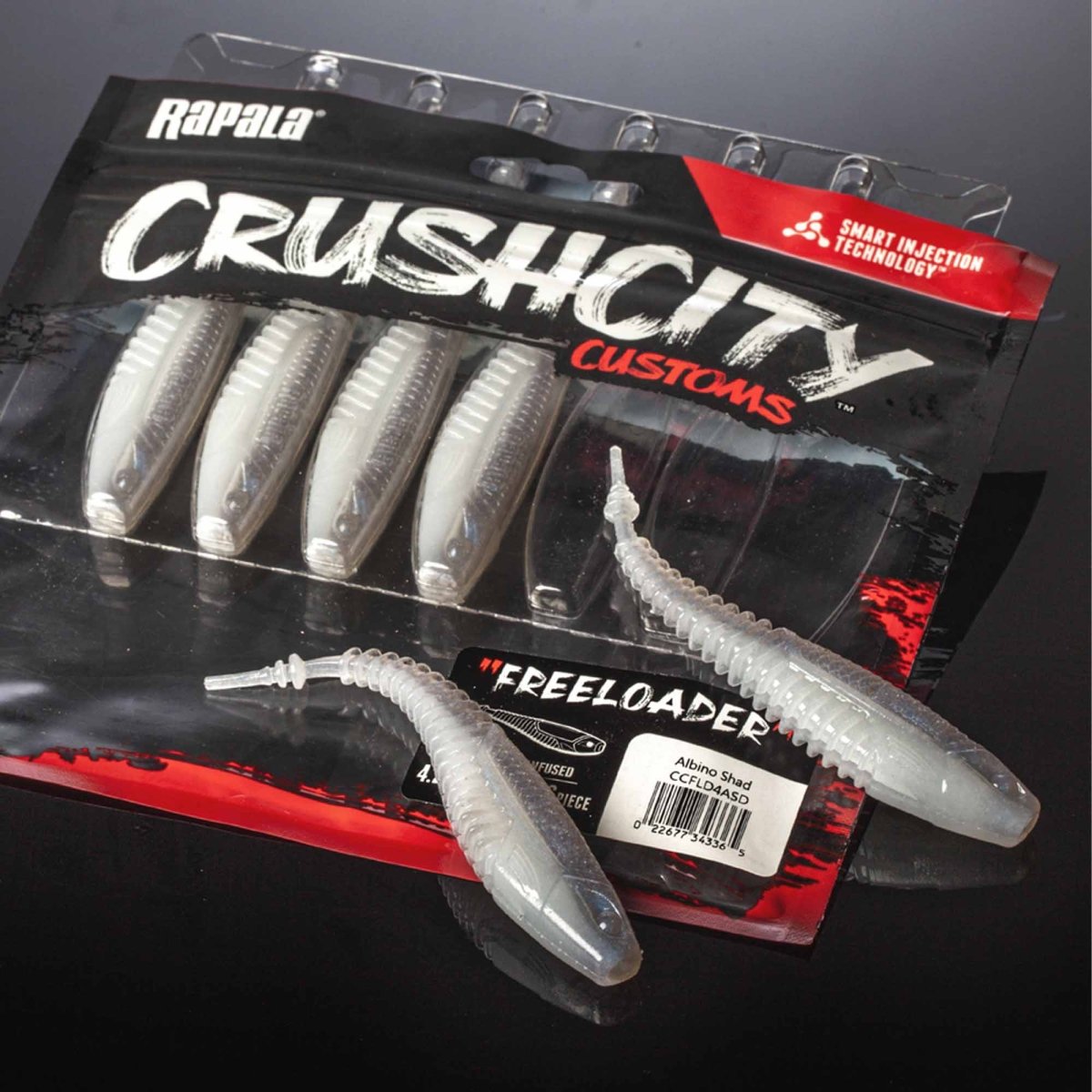 Rapala CrushCity Freeloader 4.25" Soft Bait - Forza Sports