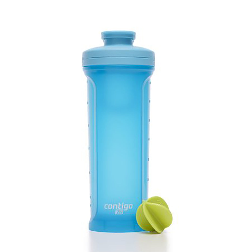 Contigo Shake & Go Fit Snap-Lid Sake Mixer Bottle with Carabiner