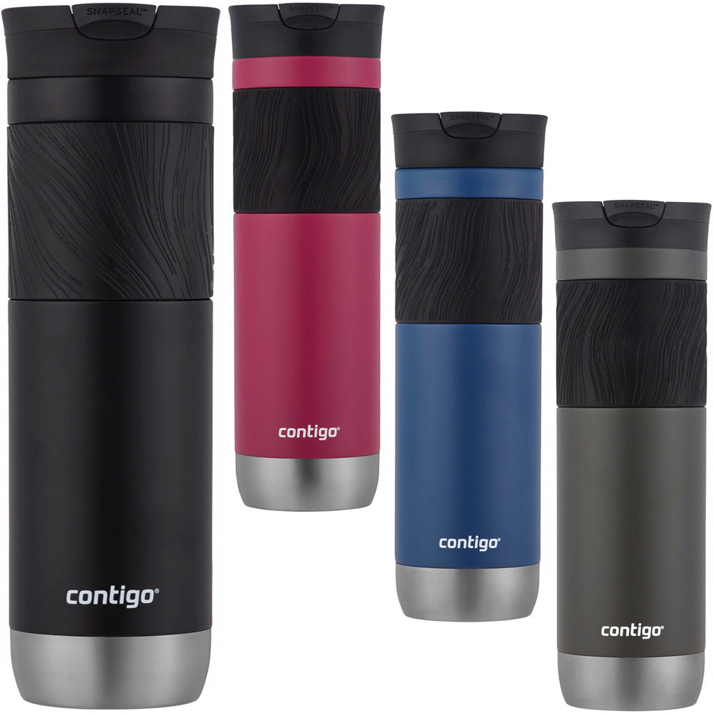 Contigo 20oz Couture Snapseal Stainless Steel Travel Mug, Rose