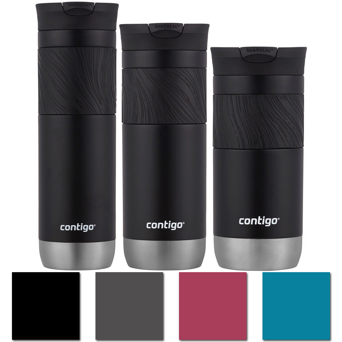 Contigo Byron 2.0 SnapSeal Insulated Stainless Steel Travel Mug Contigo