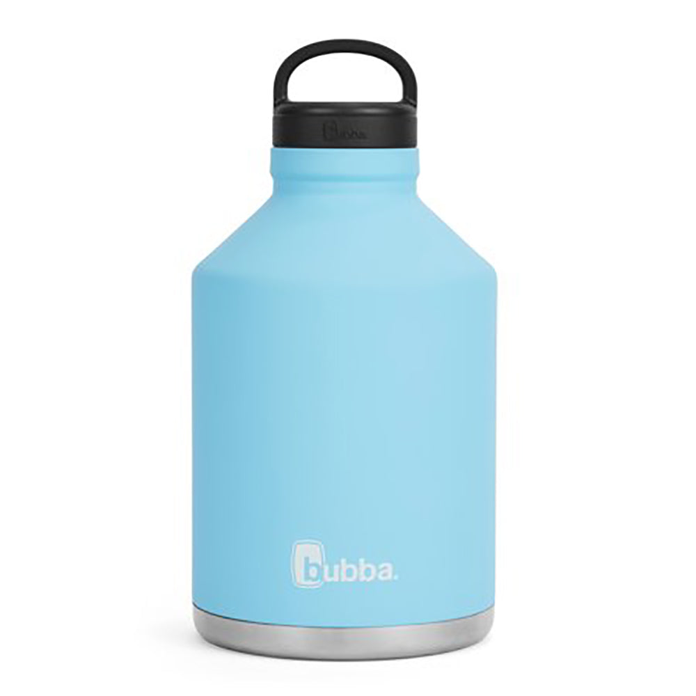Bubba 84 oz. Trailblazer Insulated Stainless Steel Wide Mouth Growler- Pool Blue Bubba