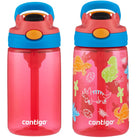 Contigo Kid's 14 oz. Plastic Water Bottle with Redesigned Autospout Straw 2-Pack - Forza Sports