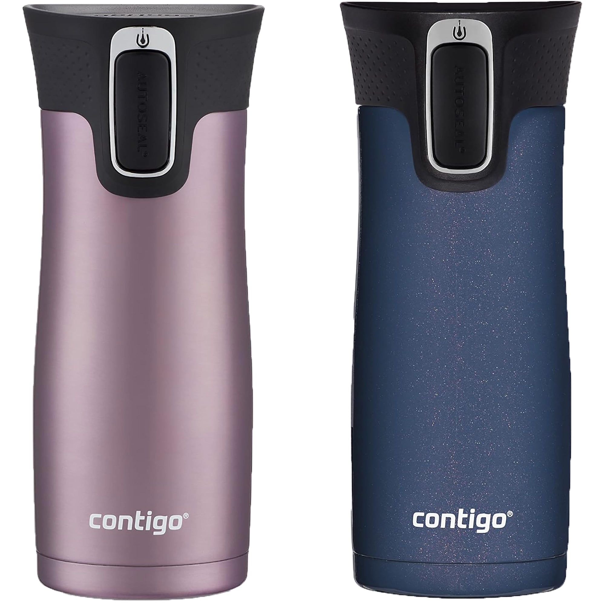 Contigo 16 oz. West Loop 2.0 Insulated Stainless Steel Travel Mug 2-Pack Contigo