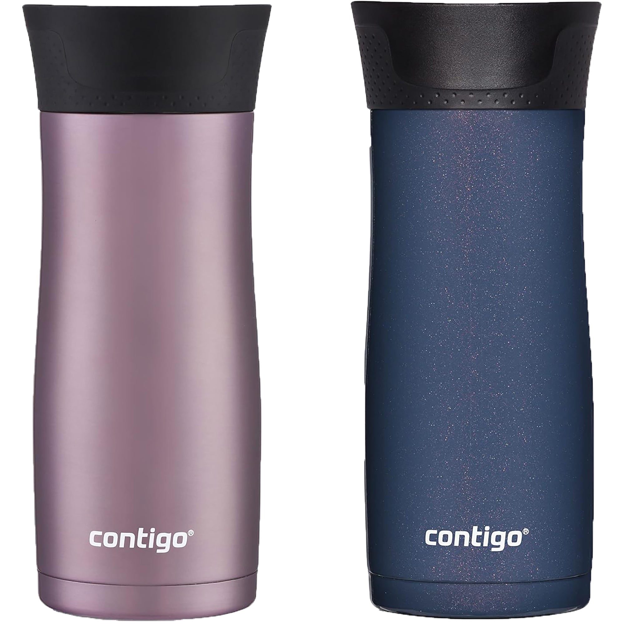 Contigo 16 oz. West Loop 2.0 Insulated Stainless Steel Travel Mug 2-Pack Contigo