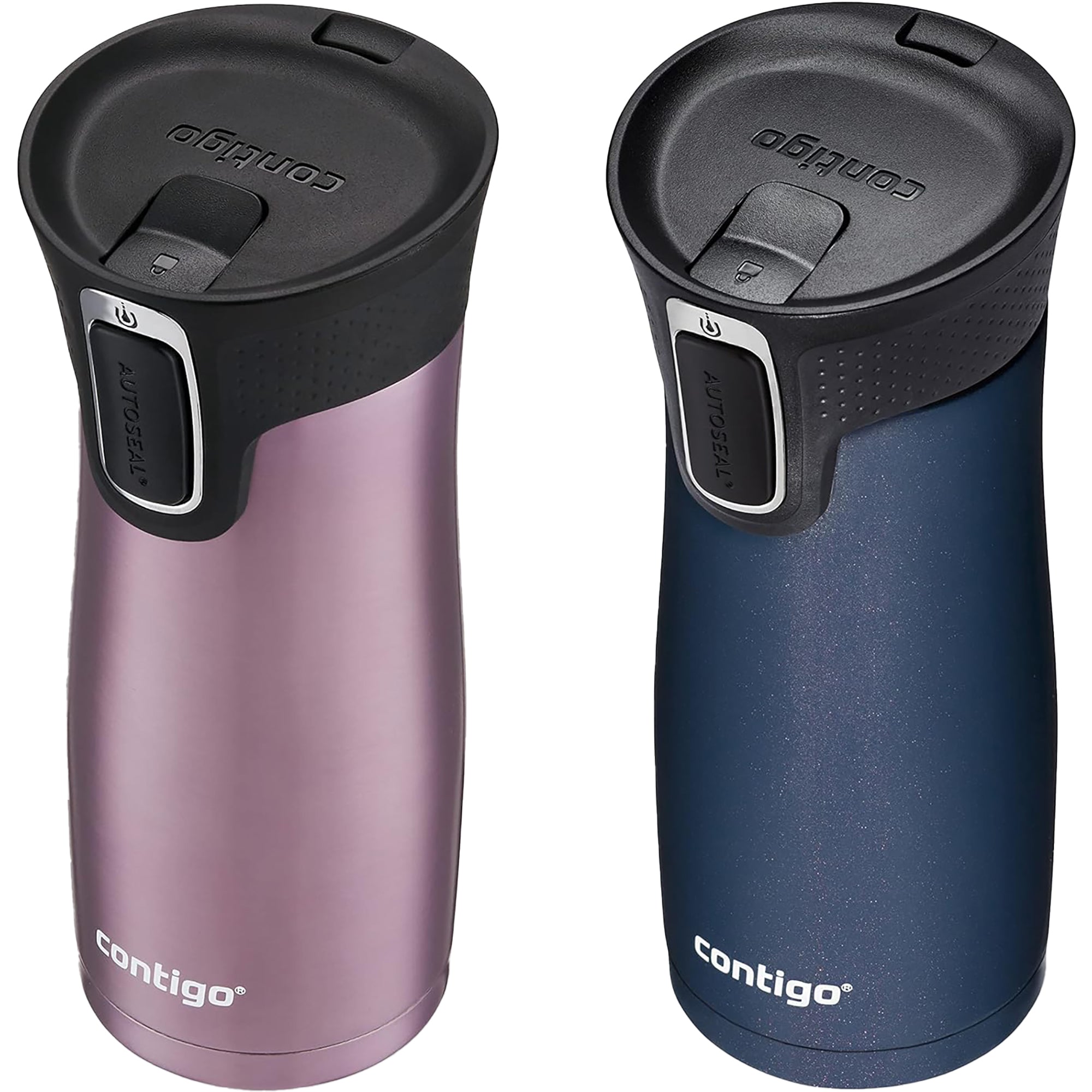 Contigo 16 oz. West Loop 2.0 Insulated Stainless Steel Travel Mug 2-Pack Contigo