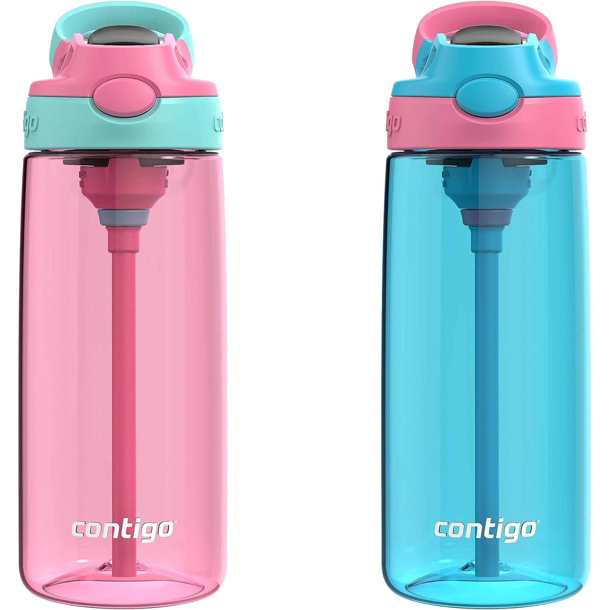 Contigo Kid s 20 oz. Aubrey Plastic Water Bottle 2 Pack Forza Sports