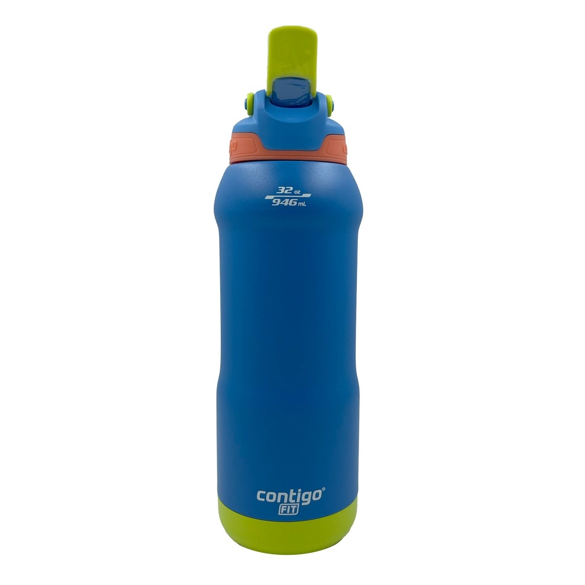 Contigo Autospout Water Bottle, 32oz, Blue Poppy