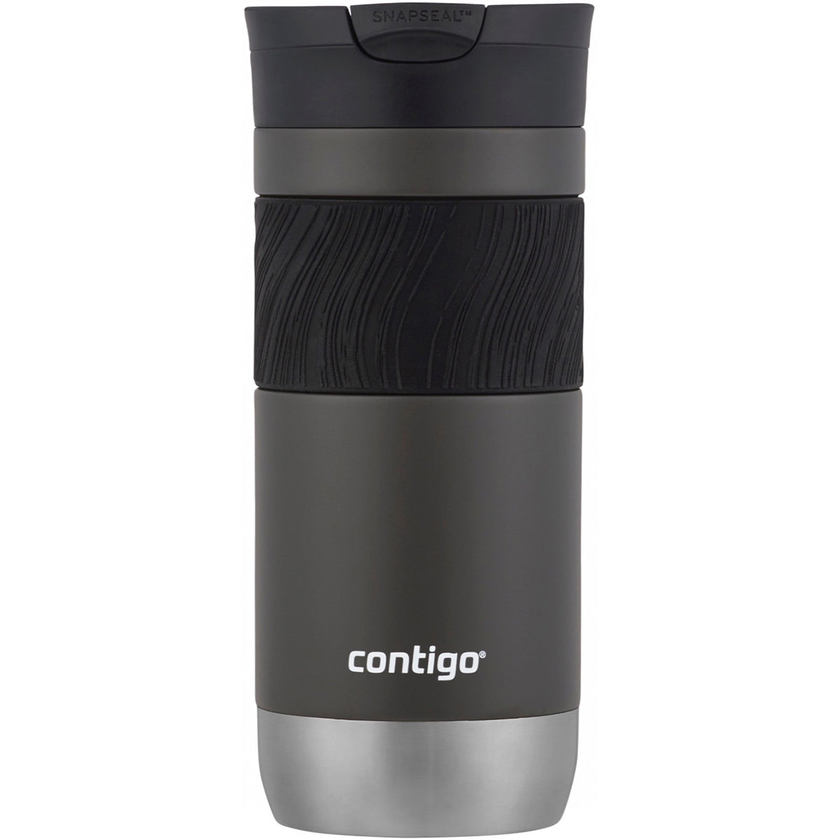 Contigo Huron 2.0 Stainless Steel Travel Mug with Snapseal Lid Licorice - 16 fl oz