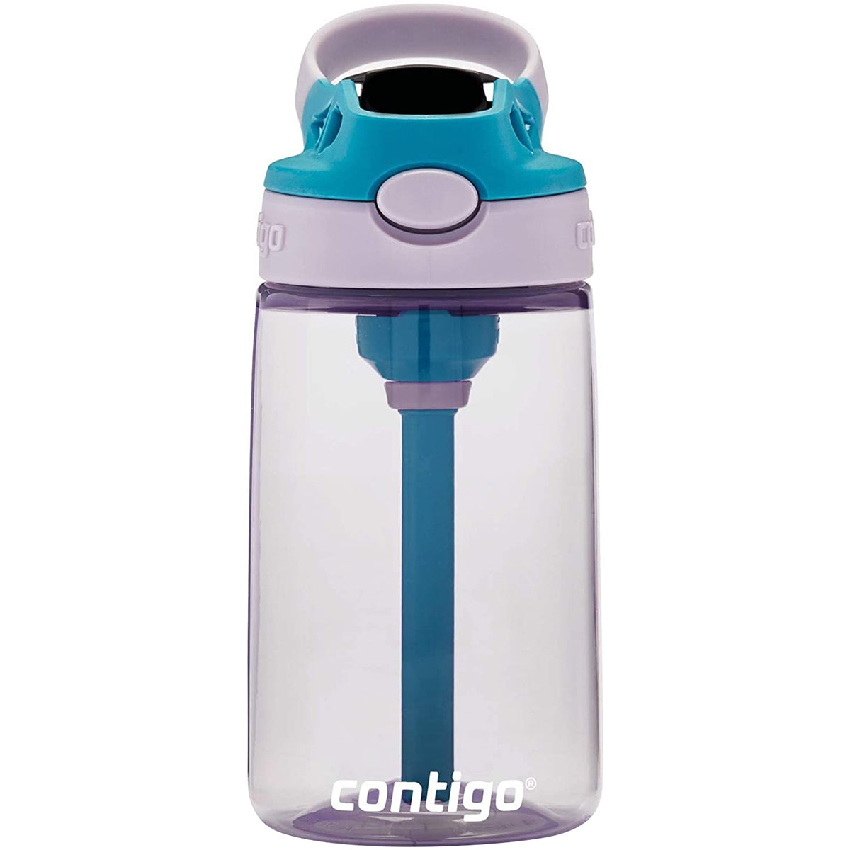 Contigo Kid's 14 oz. AutoSpout Straw Water Bottle with Easy-Clean Lid 2-Pack Contigo
