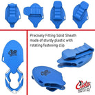 Cuda 1.5" Rescue/Safety Knife with Sheath Titanium Bonded - Forza Sports