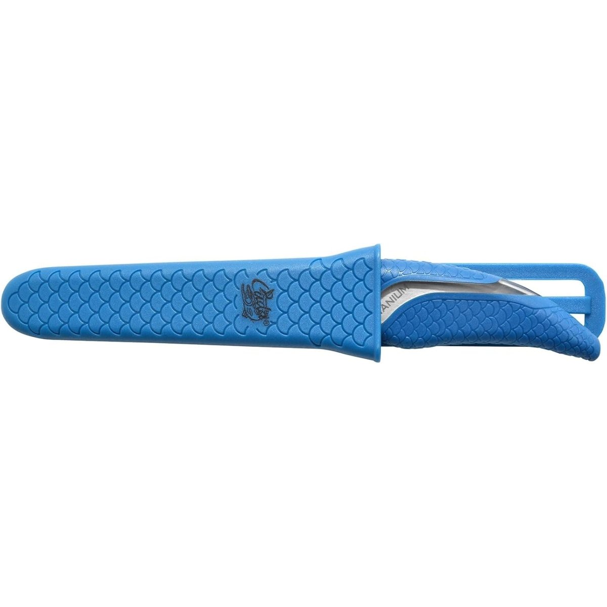 Cuda 3" Net Knife with Sheath Titanium Bonded - Forza Sports