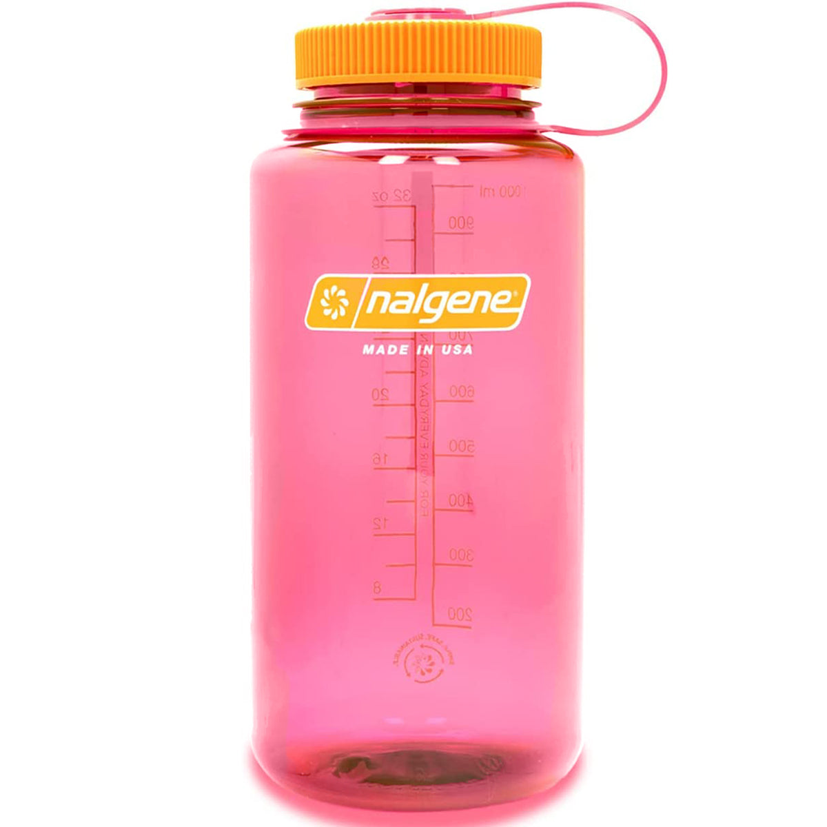 Nalgene Sustain 32 oz. Wide Mouth Water Bottle - Flamingo Pink Nalgene