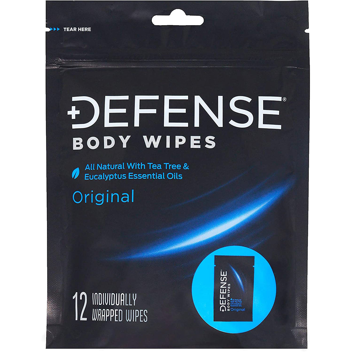 Defense Soap Original Body Wipes - 12 Count Defense Soap