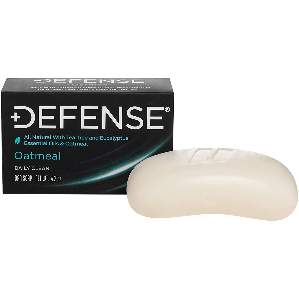 Defense Soap 4 oz. Natural Oatmeal Body Bar Soap - Forza Sports