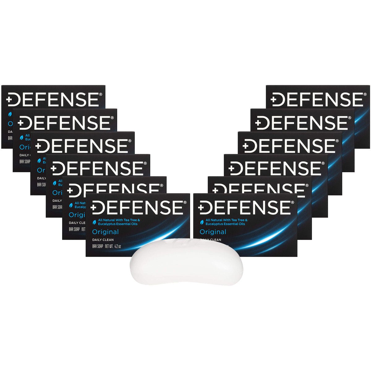 Defense Soap 4 oz. Original Body Bar Soap - 12 Pack - Forza Sports