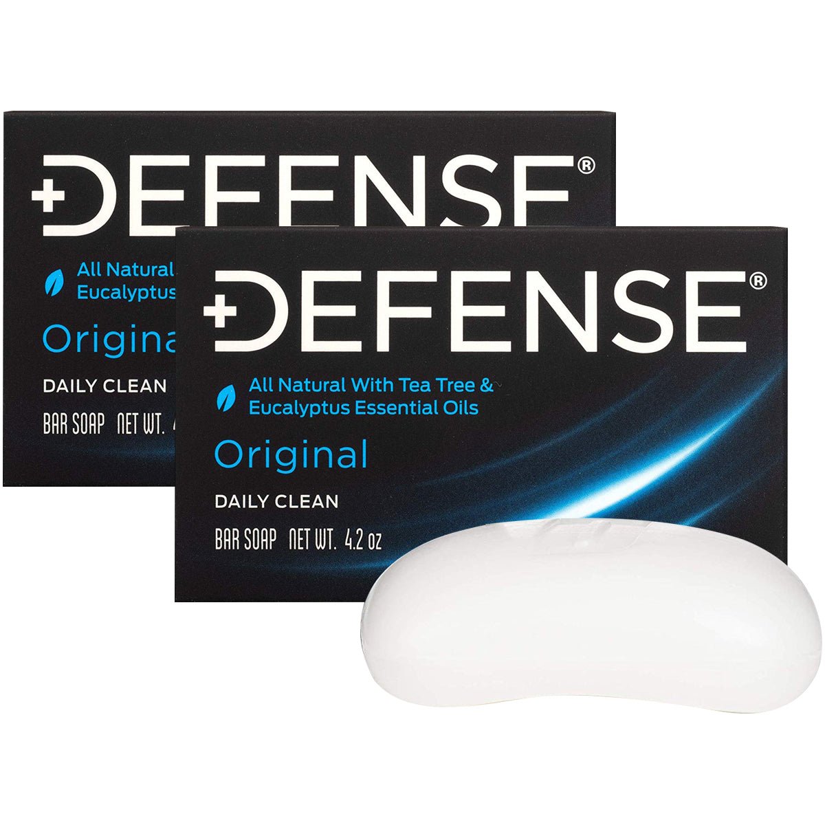 Defense Soap 4 oz. Original Body Bar Soap - 2 Pack - Forza Sports