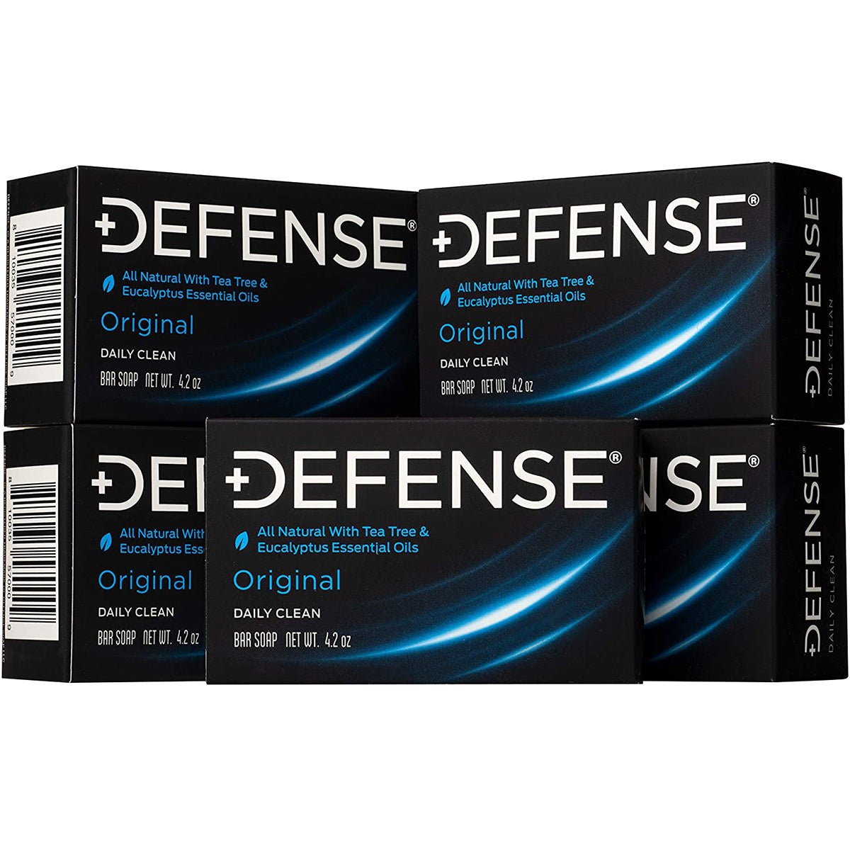 Defense Soap 4 oz. Original Body Bar Soap - 5 Pack - Forza Sports