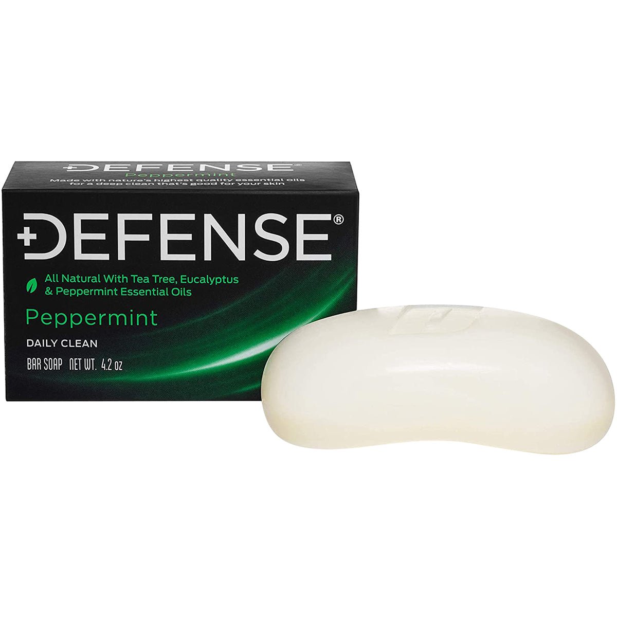 Defense Soap 4 oz. Peppermint Body Bar Soap - Forza Sports